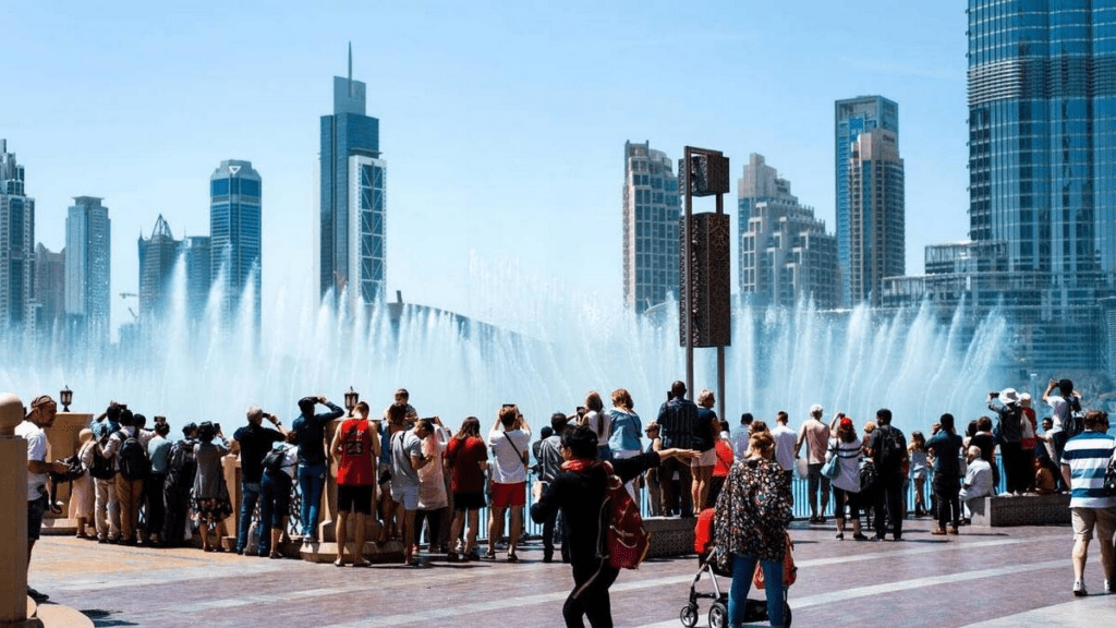Many tourists visit Dubai and invest in Dubai real estate
